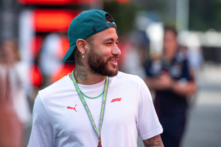 Neymar Jr soccer player, Paris Saint Germain and Brazil, 10 , ESP, Formula 1 World Championship, Spanish Grand Prix, Circuit de Barcelona Catalunya, / IMAGO / Eibner