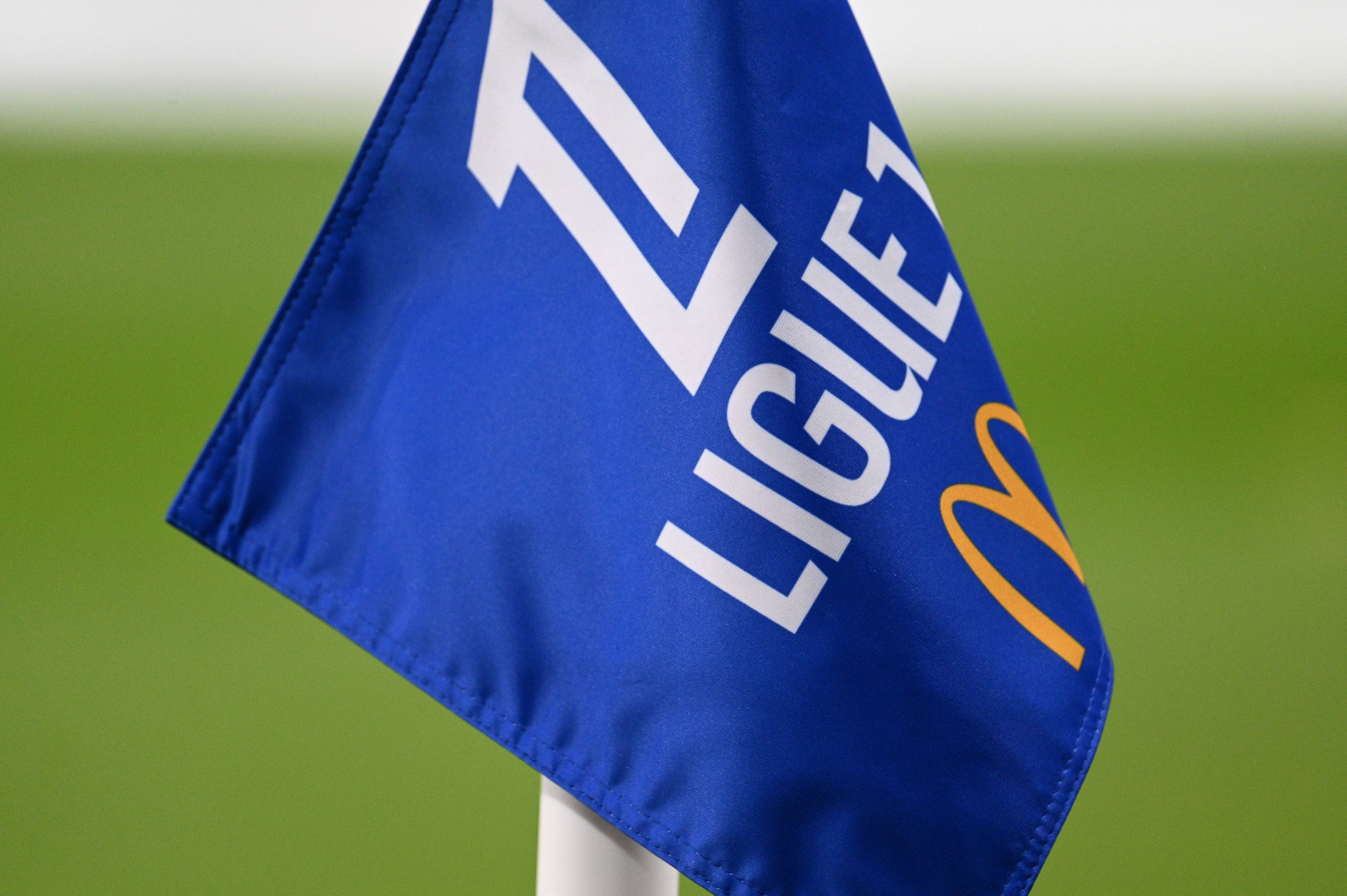 - 15th Day of League 1: PSG-OL at Parc des Princes, December 15, 2024 - 16/11/2024 - France / Ile-de-France region / Paris - The Mc Donald s League 1 logo before the match of the 15th day of Ligue 1 Mc Donald s between PSG and Olympique Lyonnais, at the Parc des Princes on December 15, 2024 / IMAGO / Le Pictorium