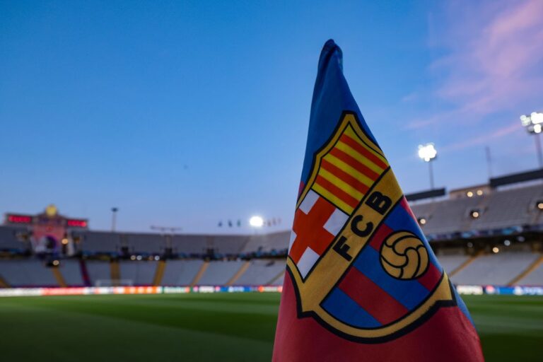 Barcelona corner flag