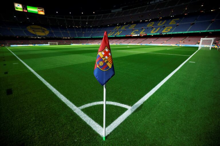 Barcelona corner flag