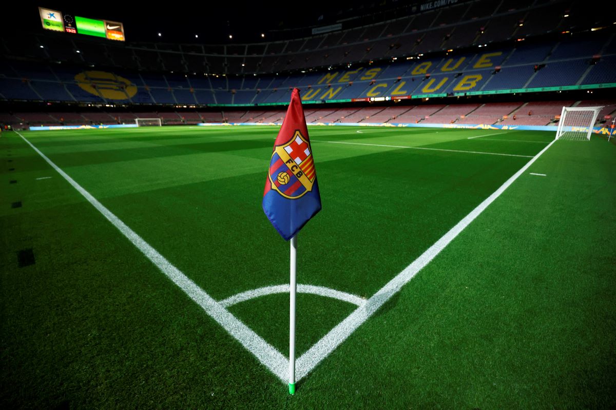 Barcelona corner flag