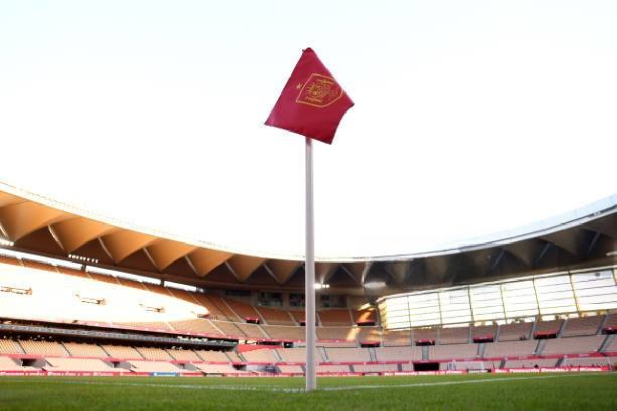 Spain corner flag