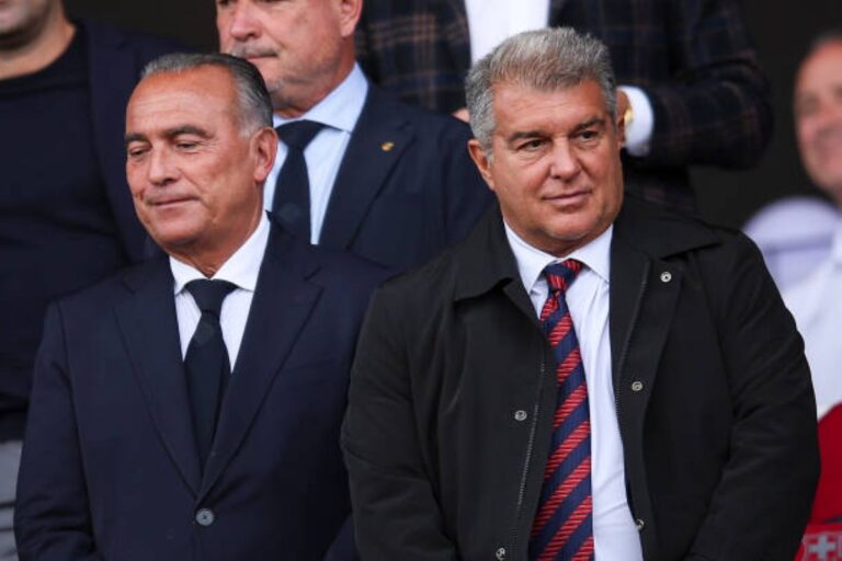 rafa yuste, joan laporta, barcelona chief