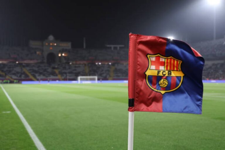 barcelona fc flag