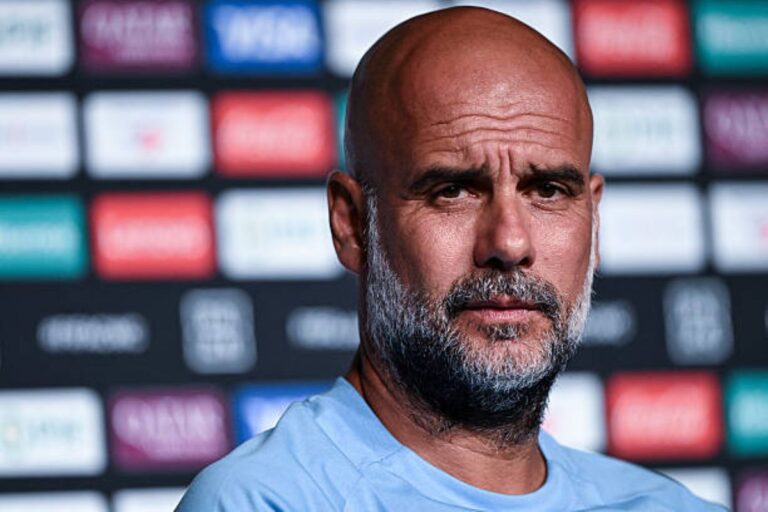 pep guardiola, manchester city manager