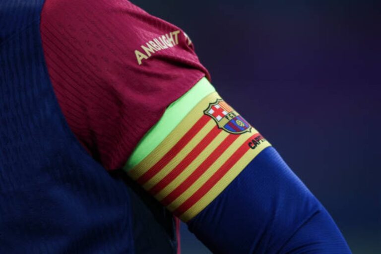 fc barcelona captain armband