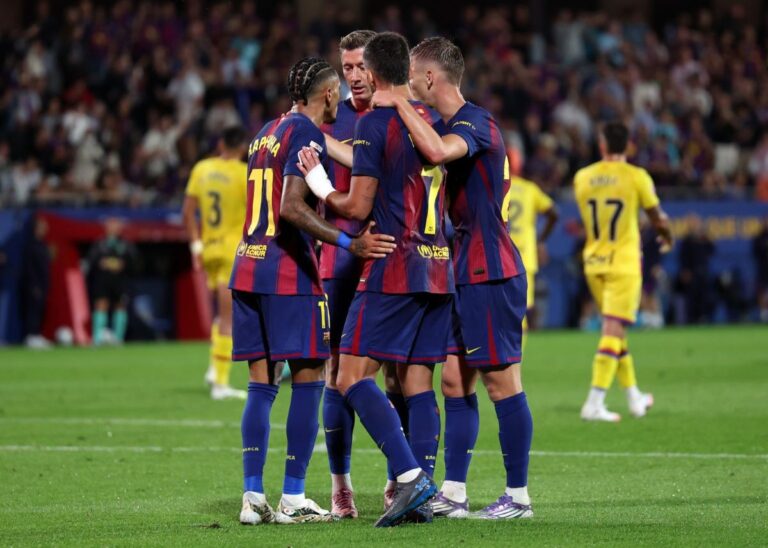 Barcelona players