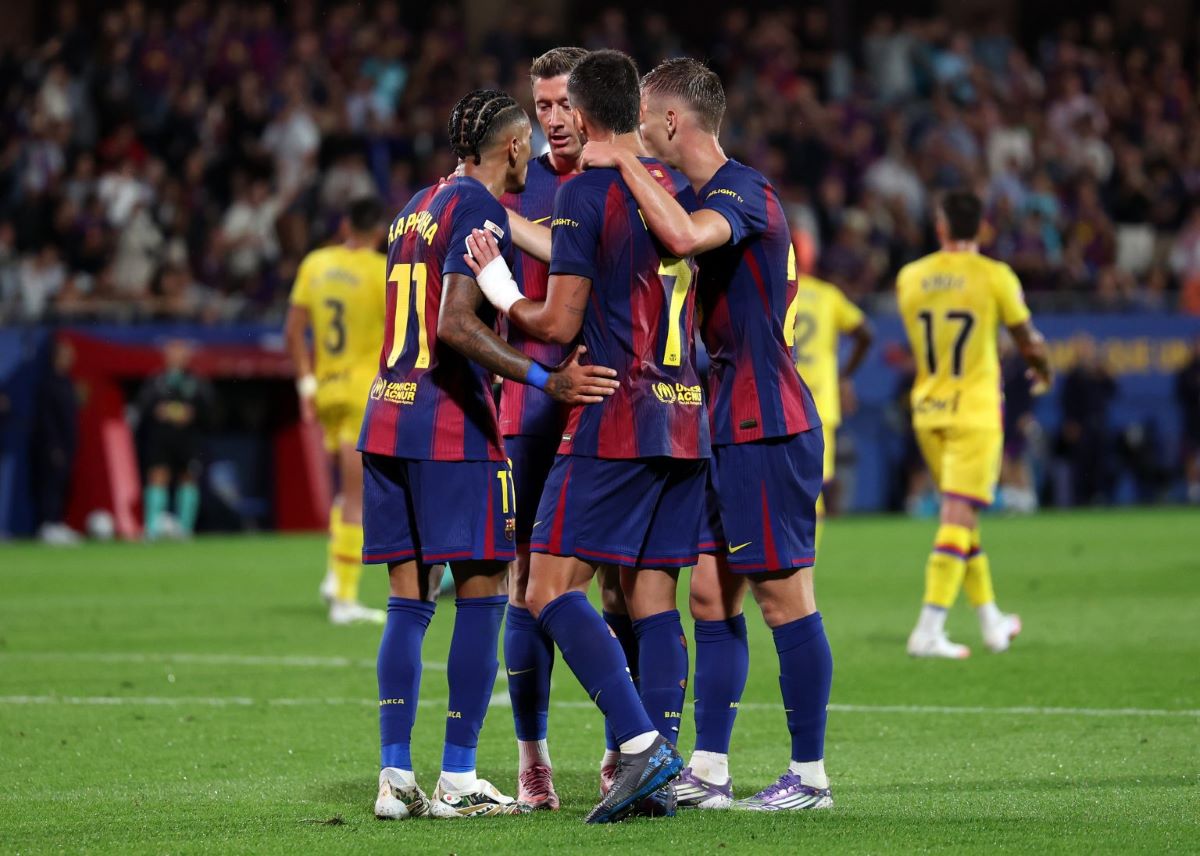 Barcelona players