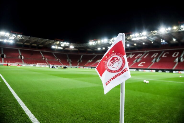 Olympiacos corner flag