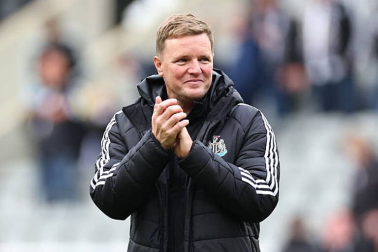 eddie howe, Newcastle United manager
