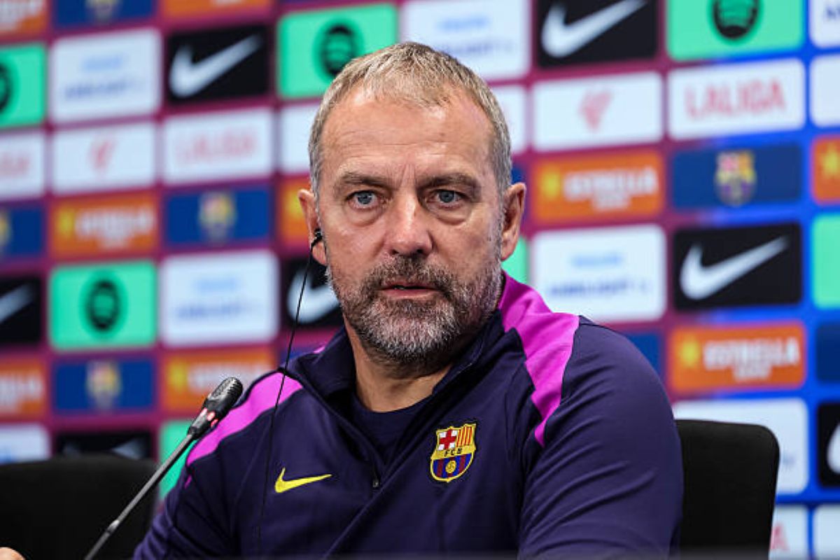 hansi flick, Barcelona coach