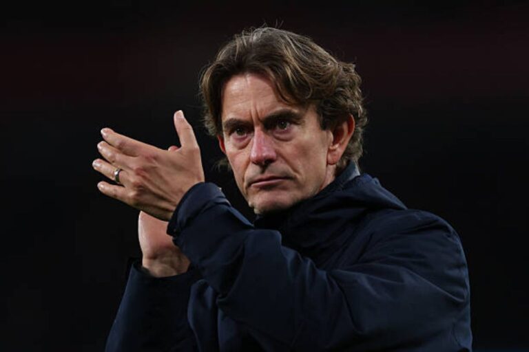 Tthomas frank, ottenham Hotspur manager